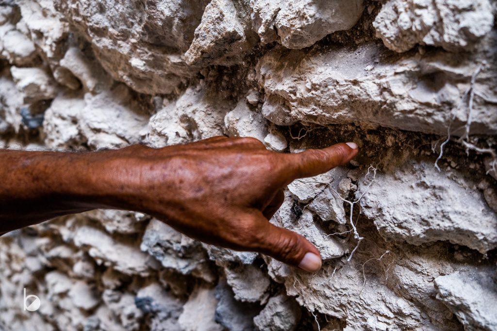 Muro consolidado.